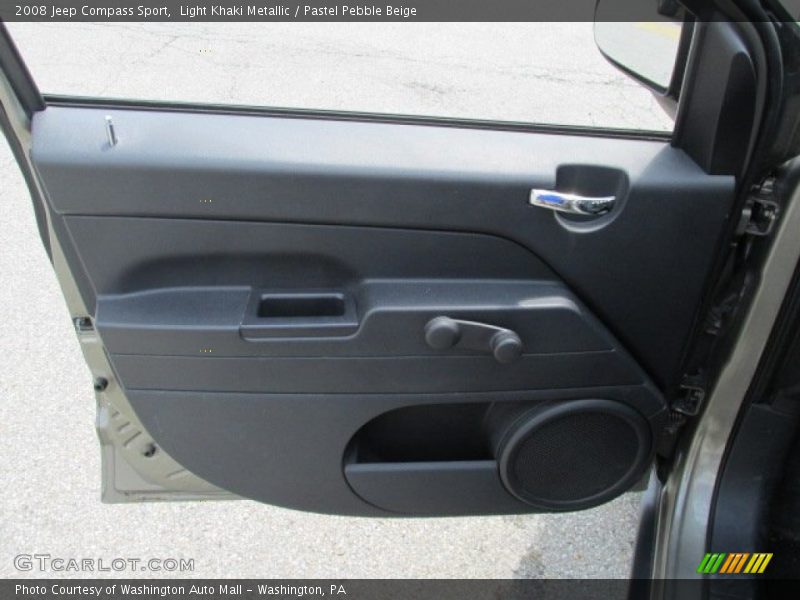 Light Khaki Metallic / Pastel Pebble Beige 2008 Jeep Compass Sport