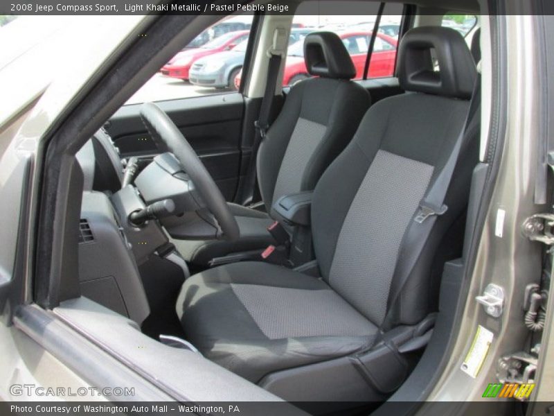 Light Khaki Metallic / Pastel Pebble Beige 2008 Jeep Compass Sport