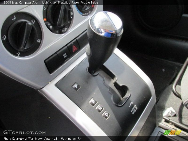 Light Khaki Metallic / Pastel Pebble Beige 2008 Jeep Compass Sport