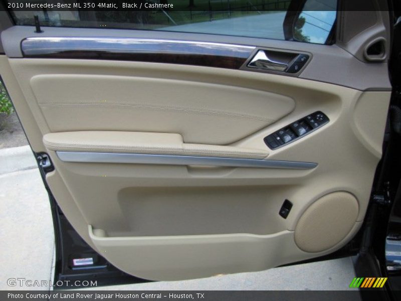 Black / Cashmere 2010 Mercedes-Benz ML 350 4Matic