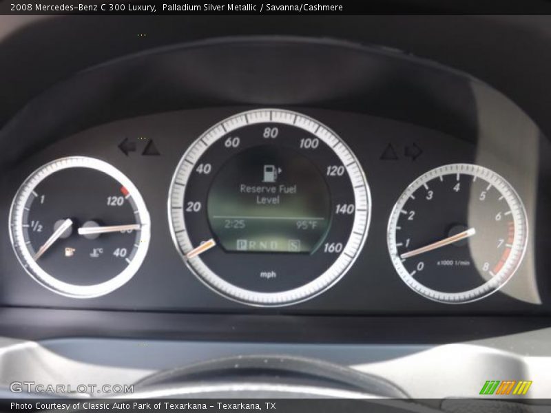 Palladium Silver Metallic / Savanna/Cashmere 2008 Mercedes-Benz C 300 Luxury