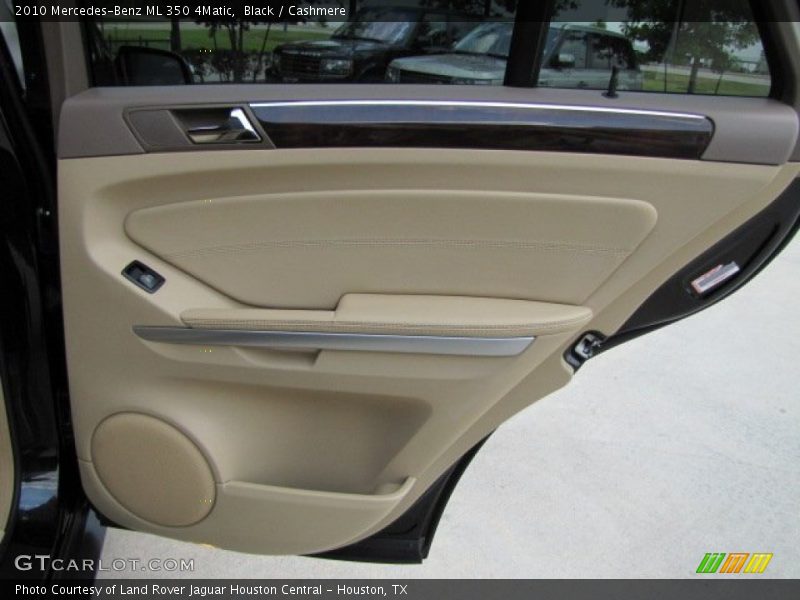 Black / Cashmere 2010 Mercedes-Benz ML 350 4Matic