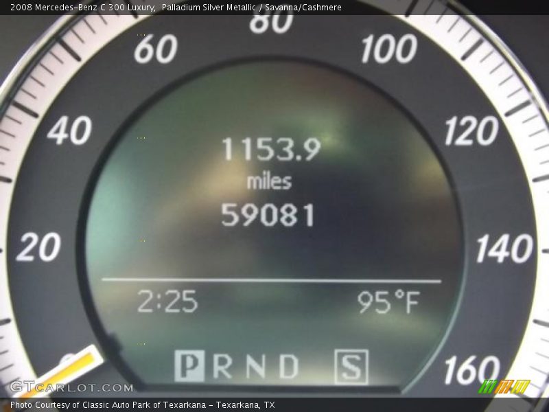 Palladium Silver Metallic / Savanna/Cashmere 2008 Mercedes-Benz C 300 Luxury