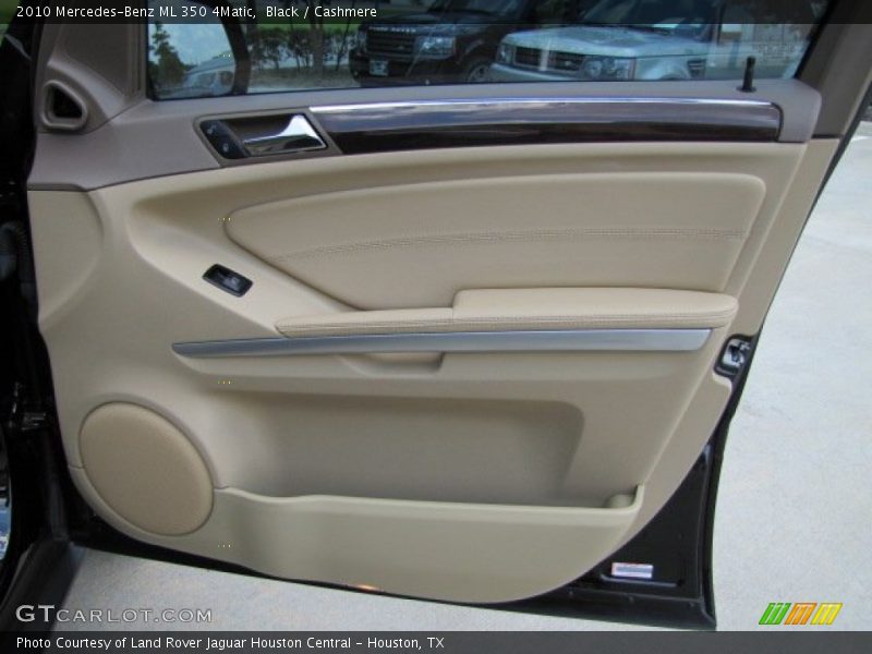 Black / Cashmere 2010 Mercedes-Benz ML 350 4Matic