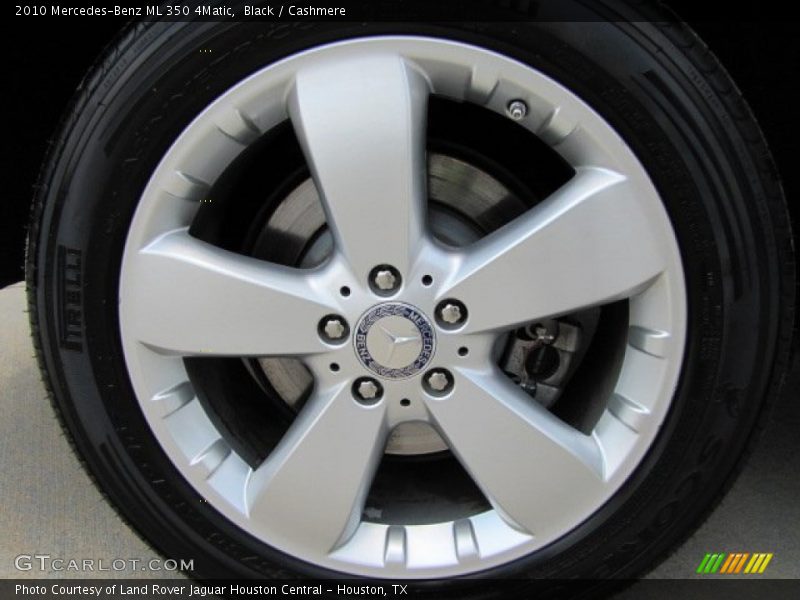Black / Cashmere 2010 Mercedes-Benz ML 350 4Matic