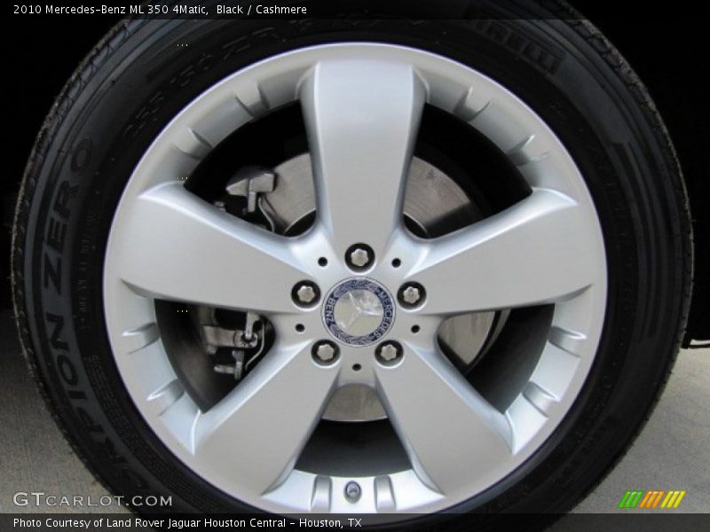 Black / Cashmere 2010 Mercedes-Benz ML 350 4Matic