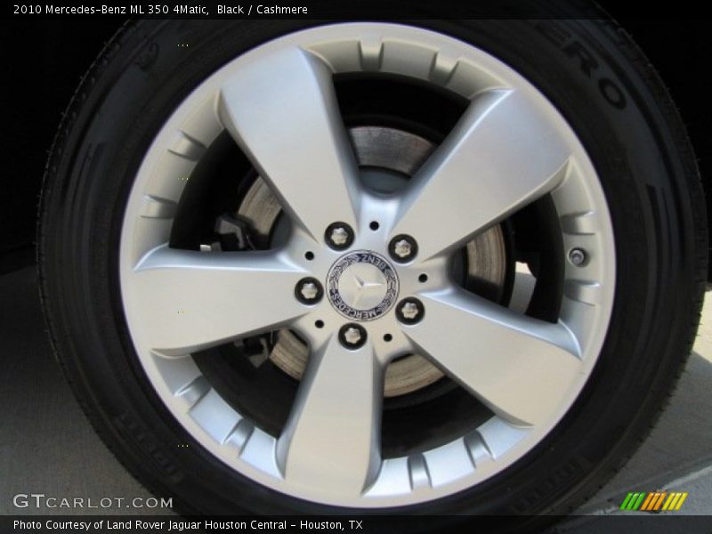 Black / Cashmere 2010 Mercedes-Benz ML 350 4Matic
