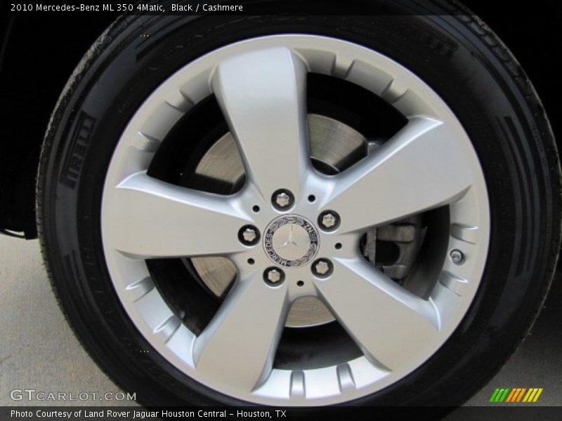 Black / Cashmere 2010 Mercedes-Benz ML 350 4Matic
