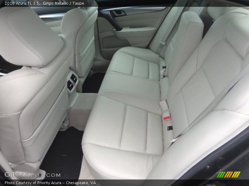 Grigio Metallic / Taupe 2010 Acura TL 3.5