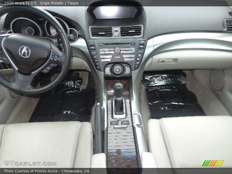 Grigio Metallic / Taupe 2010 Acura TL 3.5
