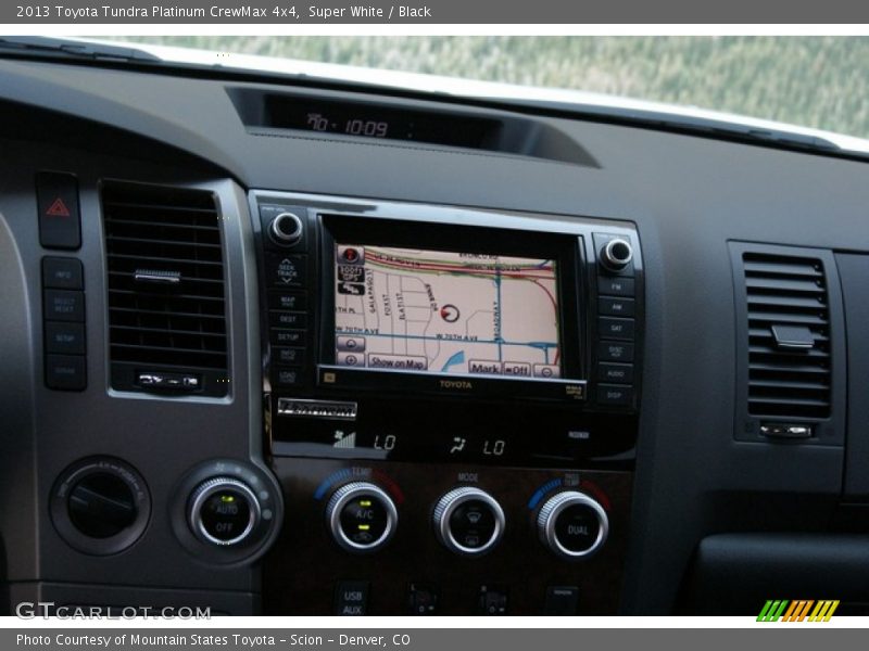 Super White / Black 2013 Toyota Tundra Platinum CrewMax 4x4