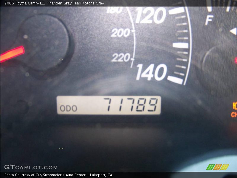 Phantom Gray Pearl / Stone Gray 2006 Toyota Camry LE
