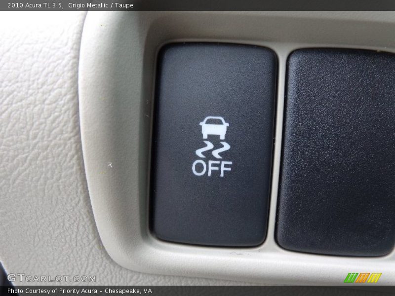 Grigio Metallic / Taupe 2010 Acura TL 3.5