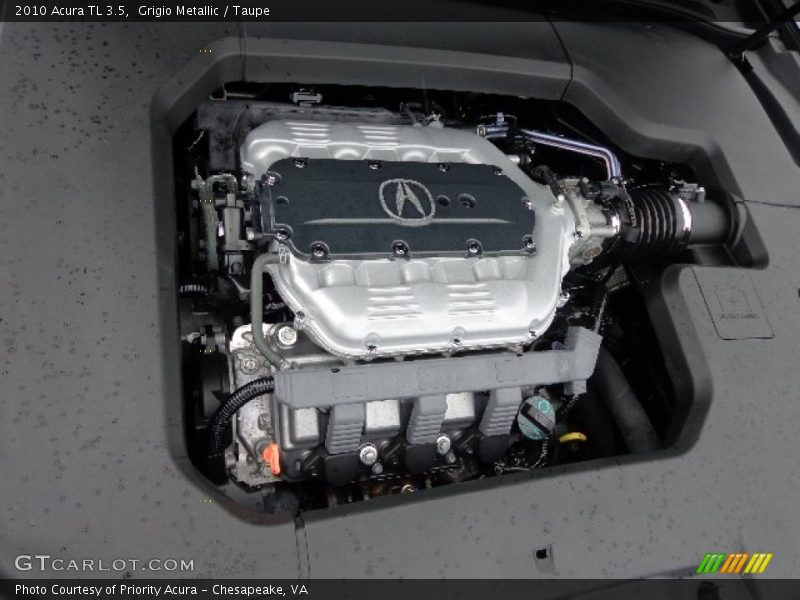 Grigio Metallic / Taupe 2010 Acura TL 3.5