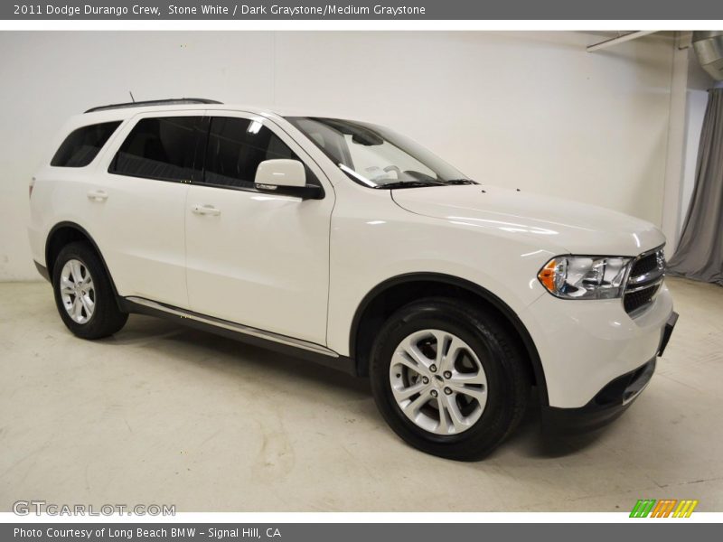 Stone White / Dark Graystone/Medium Graystone 2011 Dodge Durango Crew