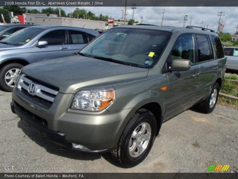 Front 3/4 View of 2008 Pilot EX-L