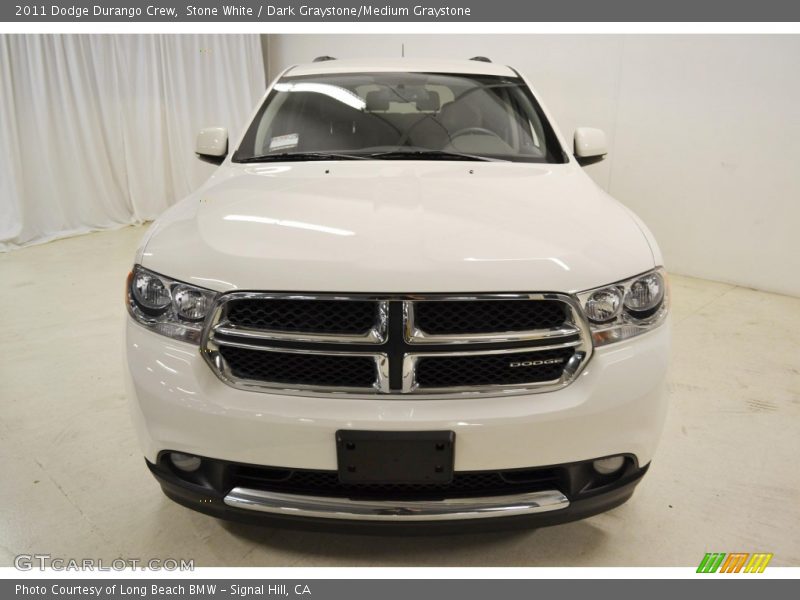 Stone White / Dark Graystone/Medium Graystone 2011 Dodge Durango Crew