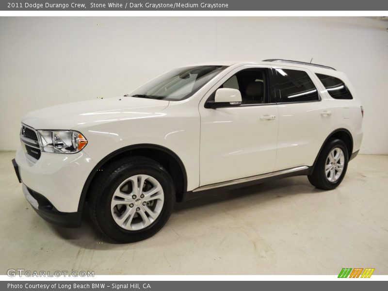 Stone White / Dark Graystone/Medium Graystone 2011 Dodge Durango Crew