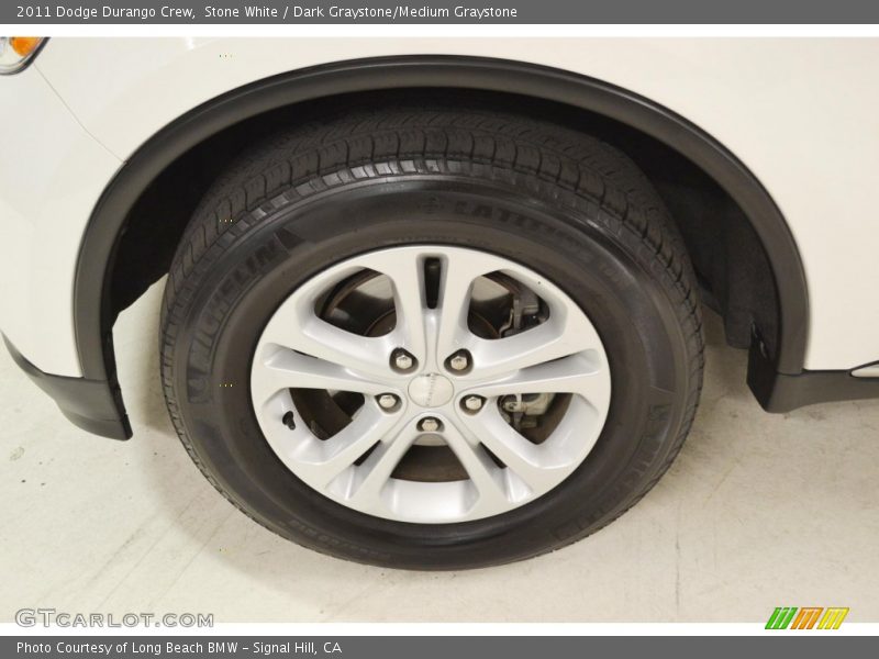 Stone White / Dark Graystone/Medium Graystone 2011 Dodge Durango Crew