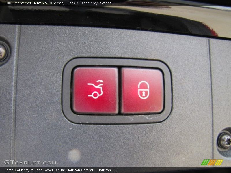 Black / Cashmere/Savanna 2007 Mercedes-Benz S 550 Sedan