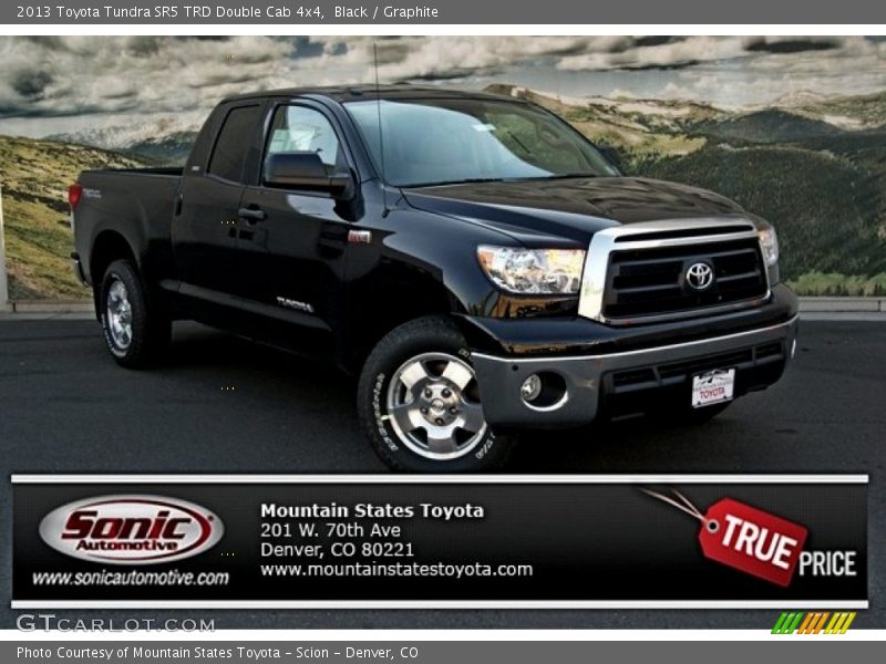 Black / Graphite 2013 Toyota Tundra SR5 TRD Double Cab 4x4