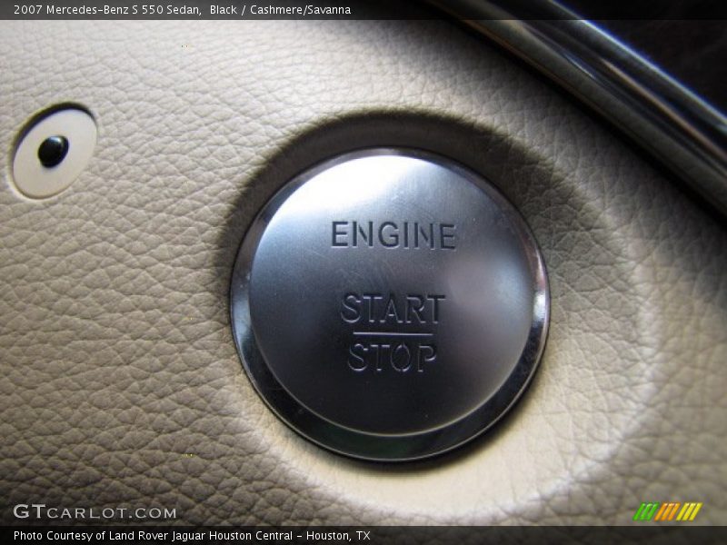 Black / Cashmere/Savanna 2007 Mercedes-Benz S 550 Sedan