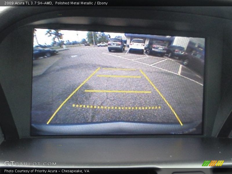 Polished Metal Metallic / Ebony 2009 Acura TL 3.7 SH-AWD