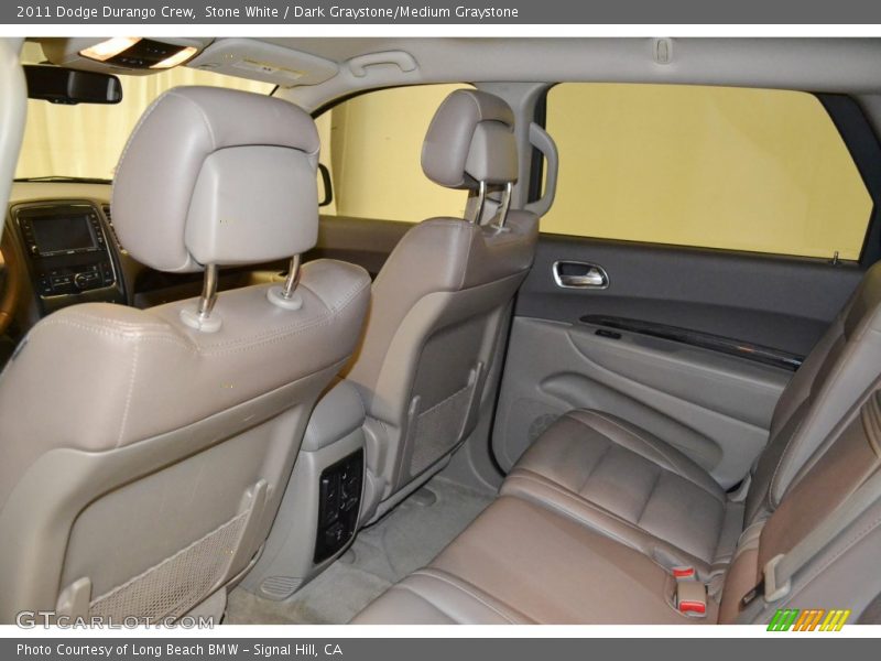 Stone White / Dark Graystone/Medium Graystone 2011 Dodge Durango Crew