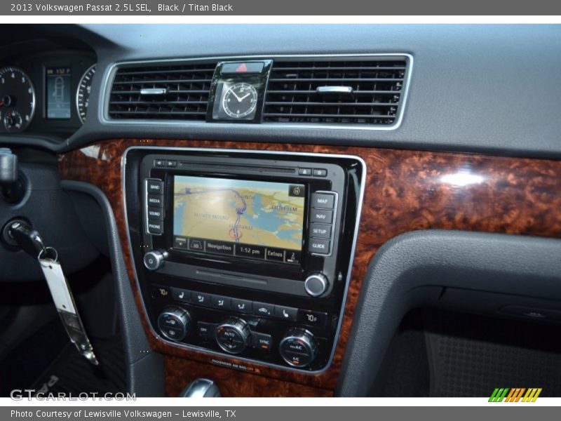 Black / Titan Black 2013 Volkswagen Passat 2.5L SEL