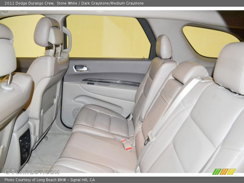 Stone White / Dark Graystone/Medium Graystone 2011 Dodge Durango Crew