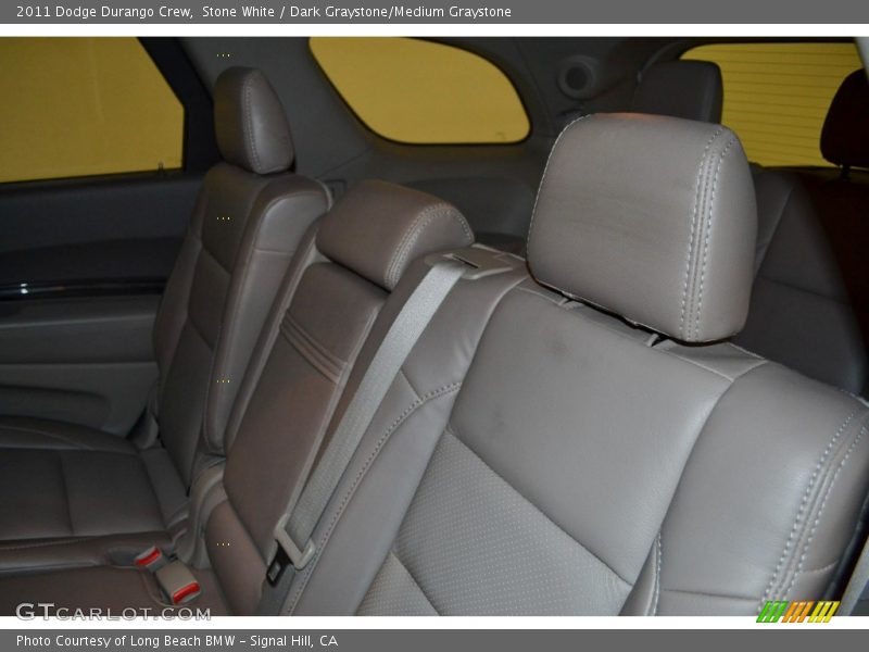 Stone White / Dark Graystone/Medium Graystone 2011 Dodge Durango Crew