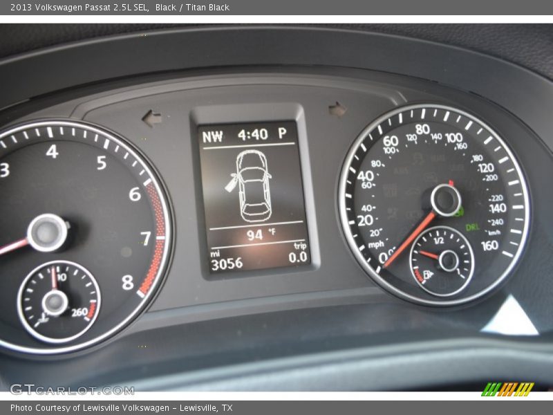 Black / Titan Black 2013 Volkswagen Passat 2.5L SEL