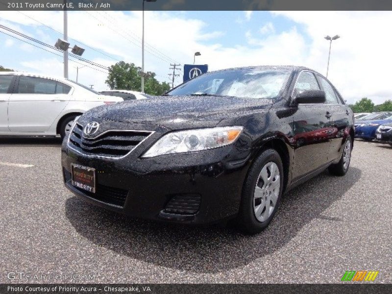 Black / Ash 2011 Toyota Camry LE