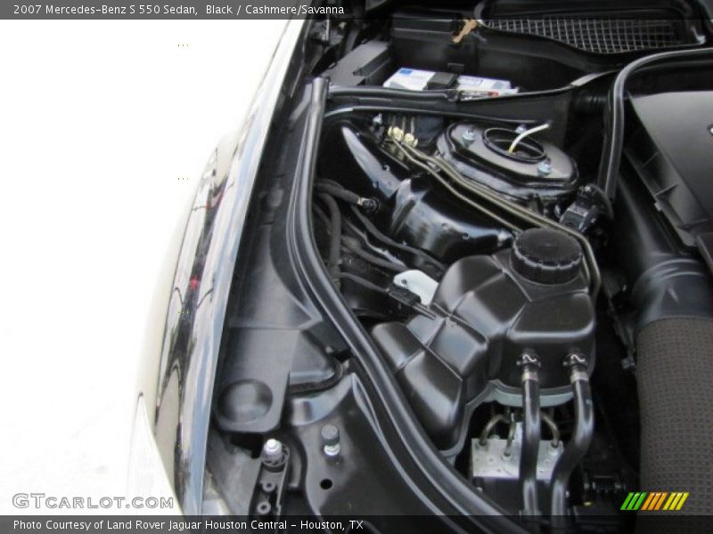 Black / Cashmere/Savanna 2007 Mercedes-Benz S 550 Sedan