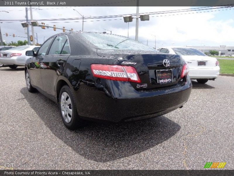 Black / Ash 2011 Toyota Camry LE