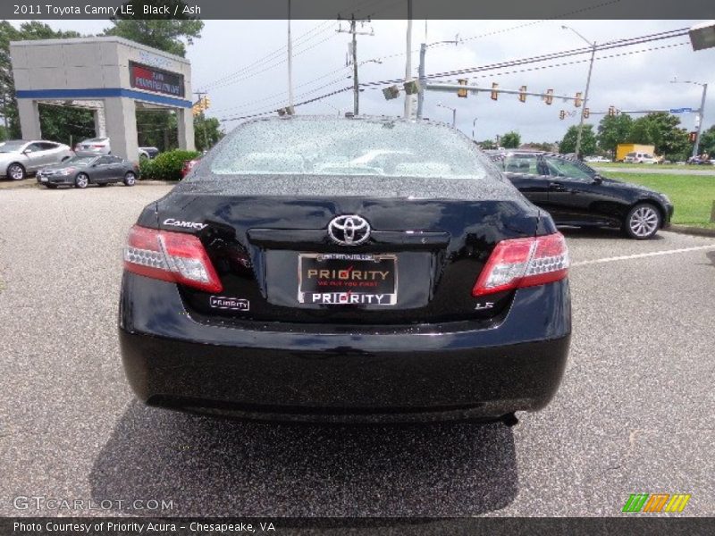 Black / Ash 2011 Toyota Camry LE