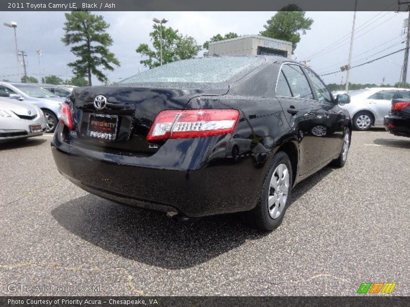 Black / Ash 2011 Toyota Camry LE