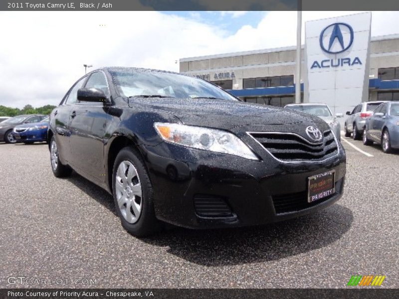 Black / Ash 2011 Toyota Camry LE