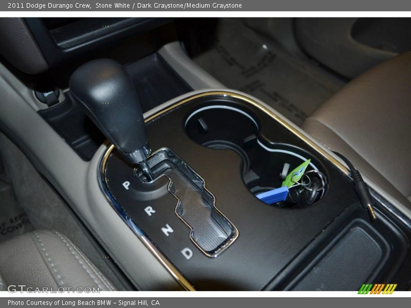 Stone White / Dark Graystone/Medium Graystone 2011 Dodge Durango Crew
