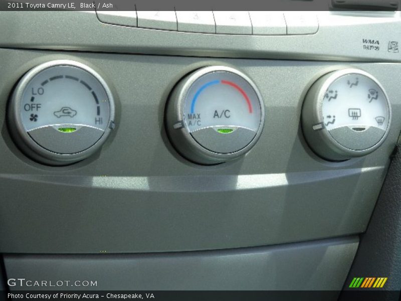 Black / Ash 2011 Toyota Camry LE