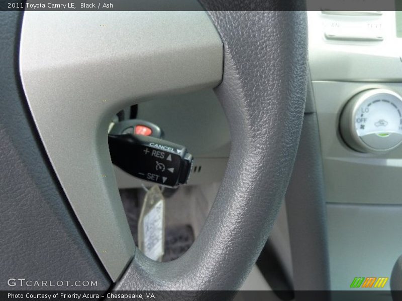 Black / Ash 2011 Toyota Camry LE