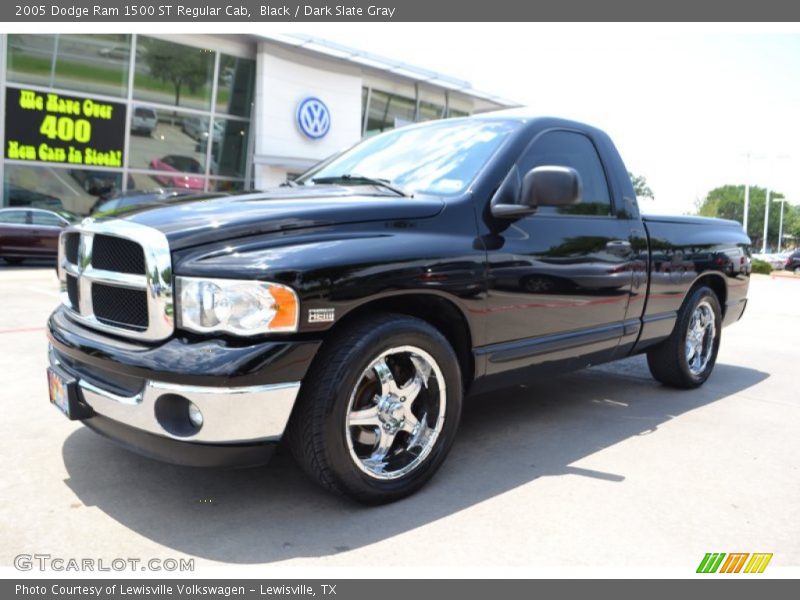 Black / Dark Slate Gray 2005 Dodge Ram 1500 ST Regular Cab