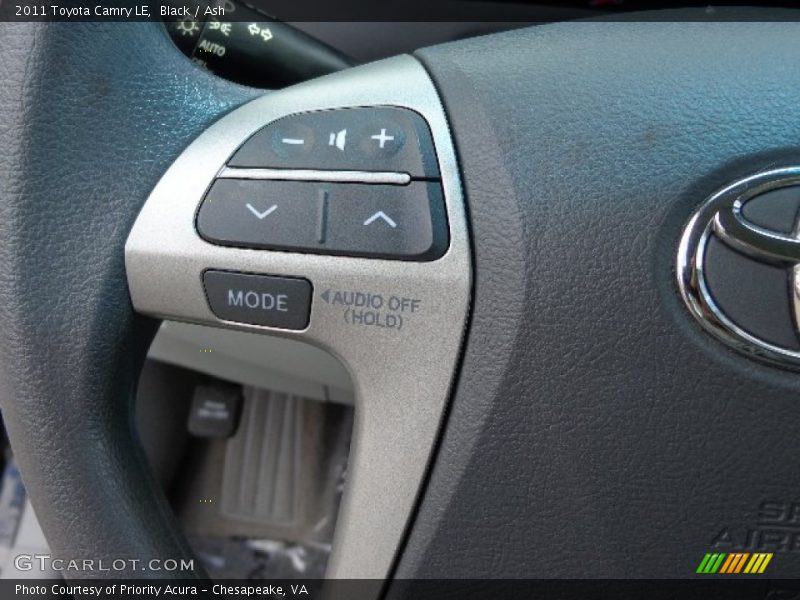 Black / Ash 2011 Toyota Camry LE