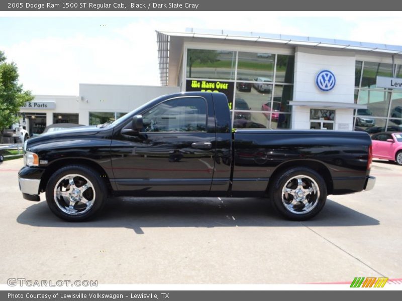 Black / Dark Slate Gray 2005 Dodge Ram 1500 ST Regular Cab