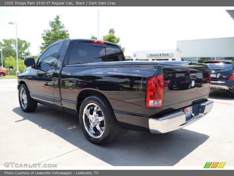 Black / Dark Slate Gray 2005 Dodge Ram 1500 ST Regular Cab