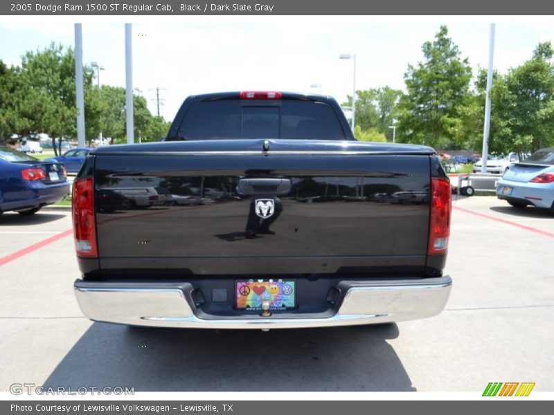 Black / Dark Slate Gray 2005 Dodge Ram 1500 ST Regular Cab