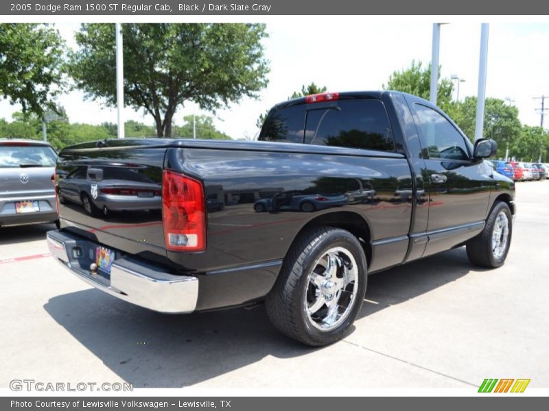 Black / Dark Slate Gray 2005 Dodge Ram 1500 ST Regular Cab