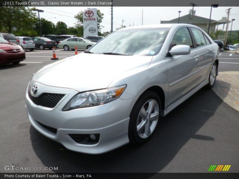 Classic Silver Metallic / Dark Charcoal 2011 Toyota Camry SE