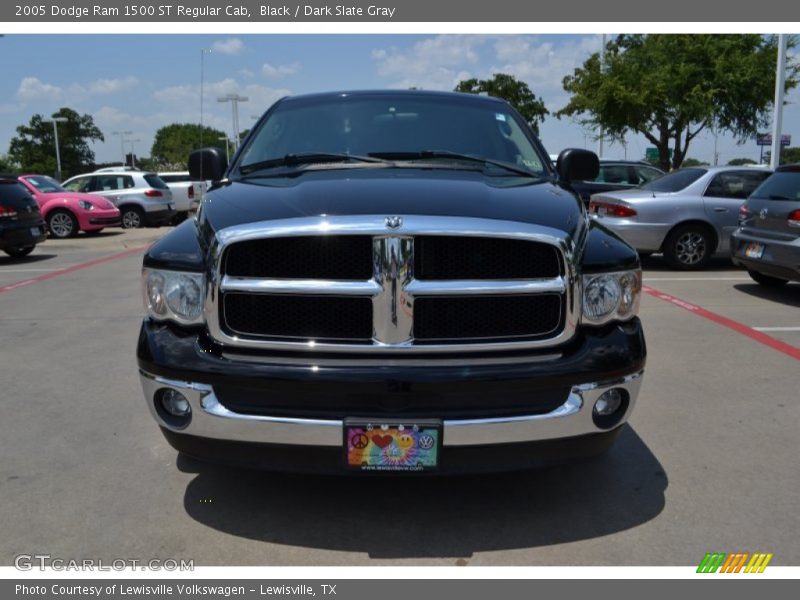Black / Dark Slate Gray 2005 Dodge Ram 1500 ST Regular Cab