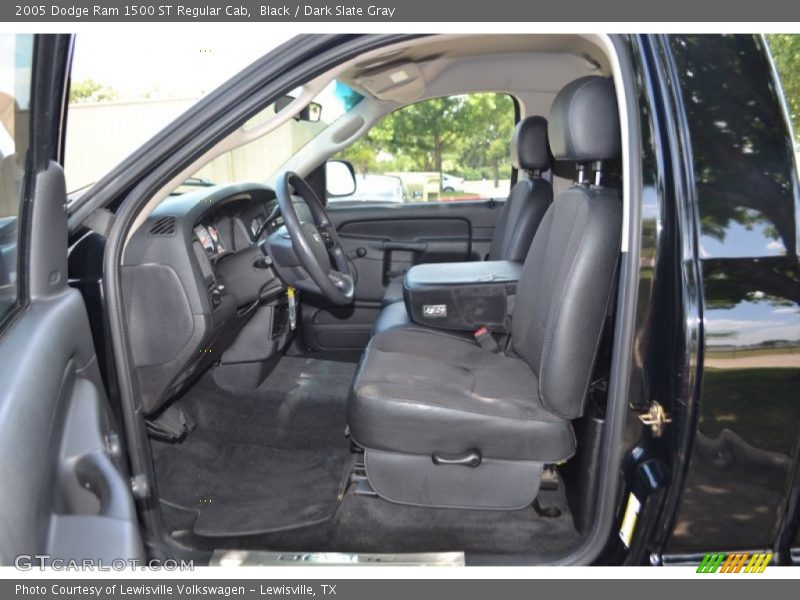 Black / Dark Slate Gray 2005 Dodge Ram 1500 ST Regular Cab